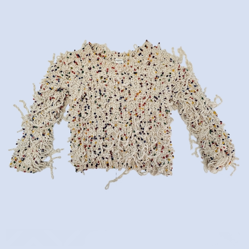 Harper Canyon Confetti Chunky Colorful Knit Kids Sweater  Unisex